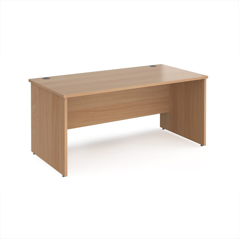 Maestro 25 Rectangular Desk with Panel End Legs