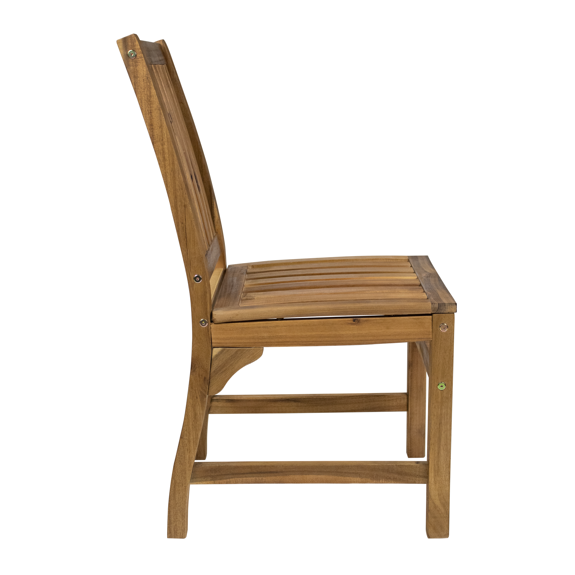 Hardy Side Chair crafted from durable acacia wood with a traditional design and natural timber finish, providing commercial-grade outdoor seating for restaurants, pubs, cafés, hotels, terraces, beer gardens, and hospitality environments.