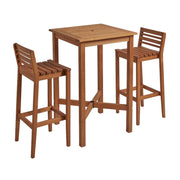 MORE Bar Height Set – Commercial Outdoor Bar Table &amp; 2 Stools