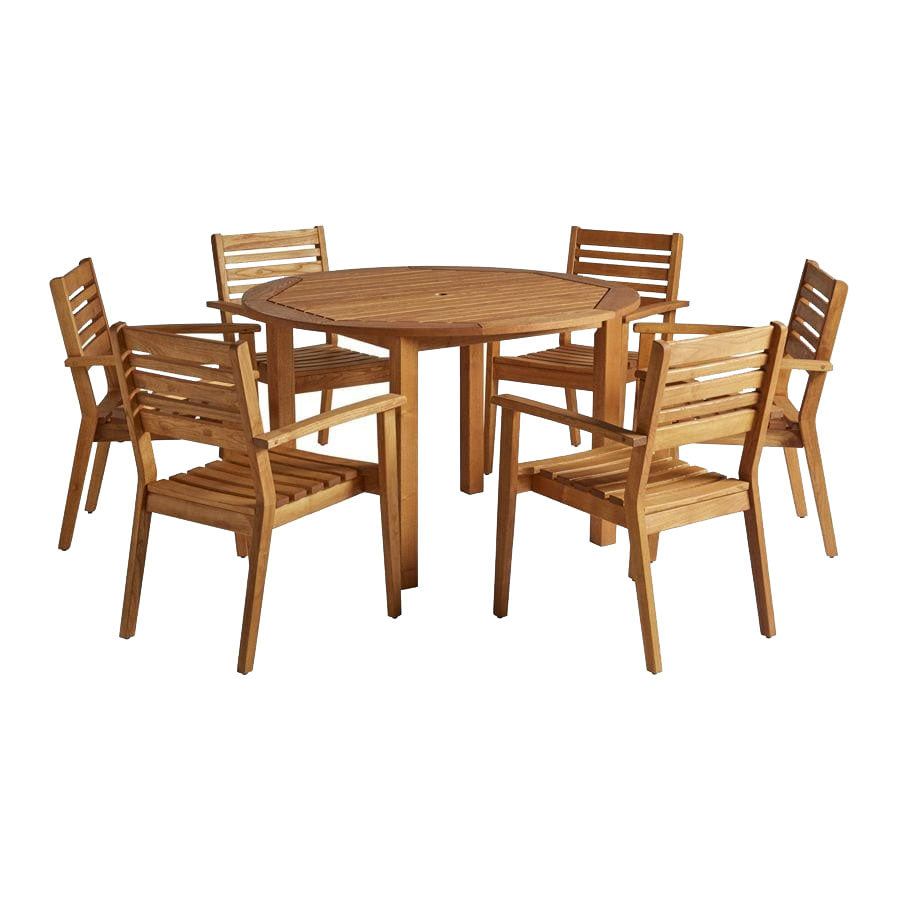 MORE Outdoor Armchair – Robinia Wood