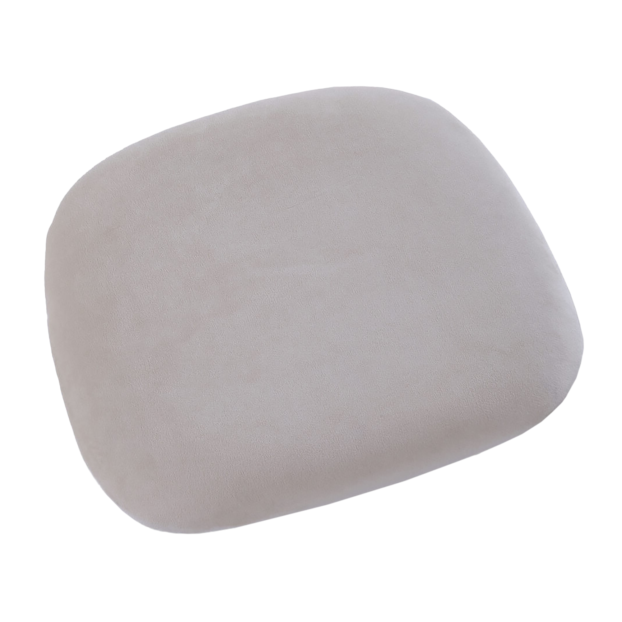 Ronda Stacking Side Chair Seat Pad - Cream Velvet featuring a plush, soft velvet cushion designed for comfort and durability in commercial and hospitality settings.