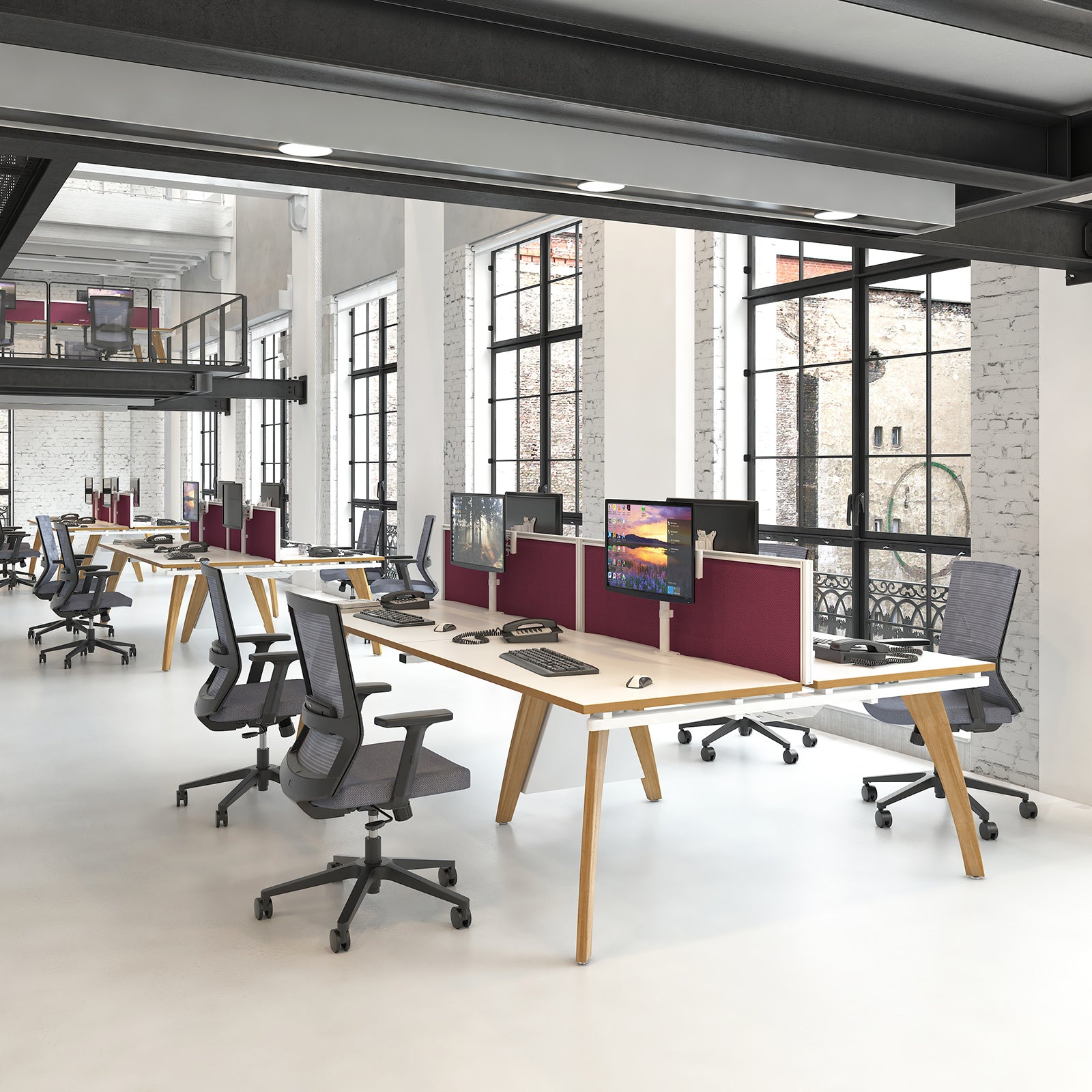 Travis mesh back operator chair