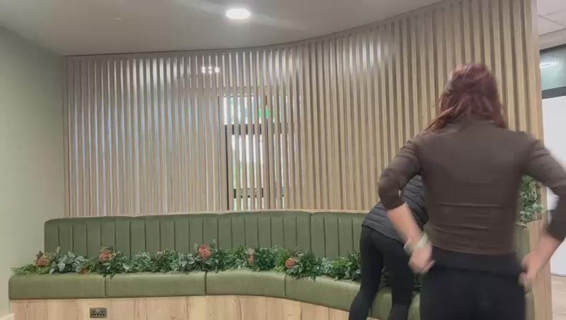 Planting installation at Potters five Lakes resort by High Contract Interiors